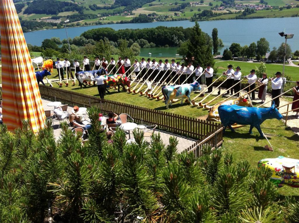 Motel De La Gruyere Restoroute Avry-devant-Pont Zewnętrze zdjęcie