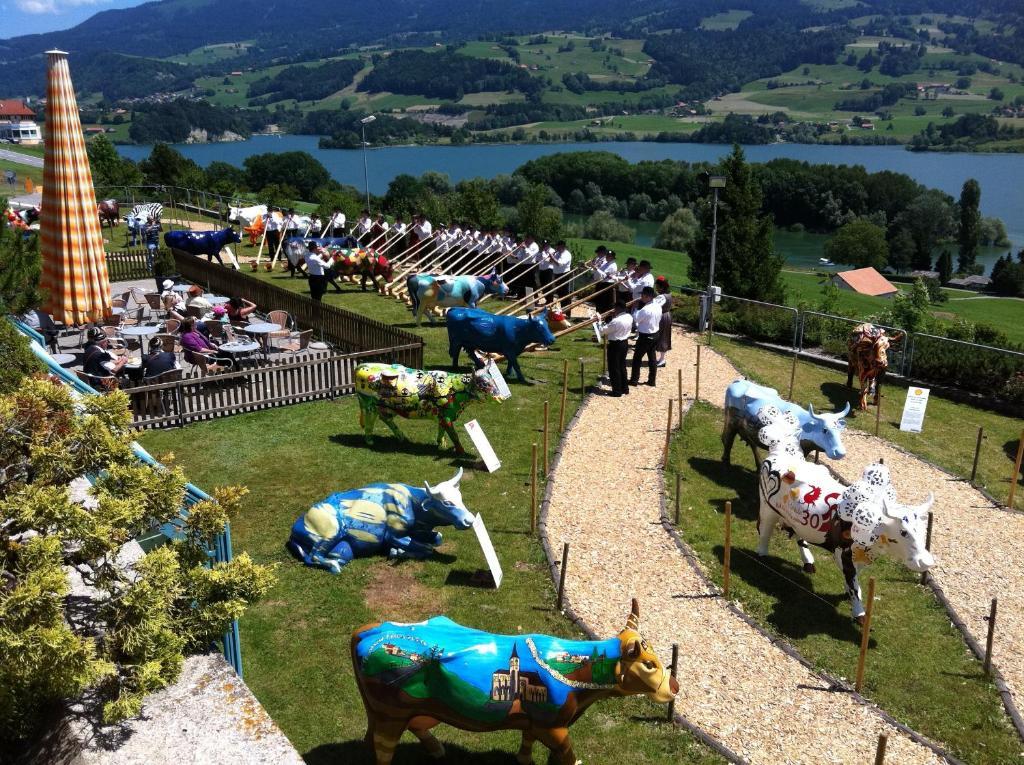 Motel De La Gruyere Restoroute Avry-devant-Pont Zewnętrze zdjęcie